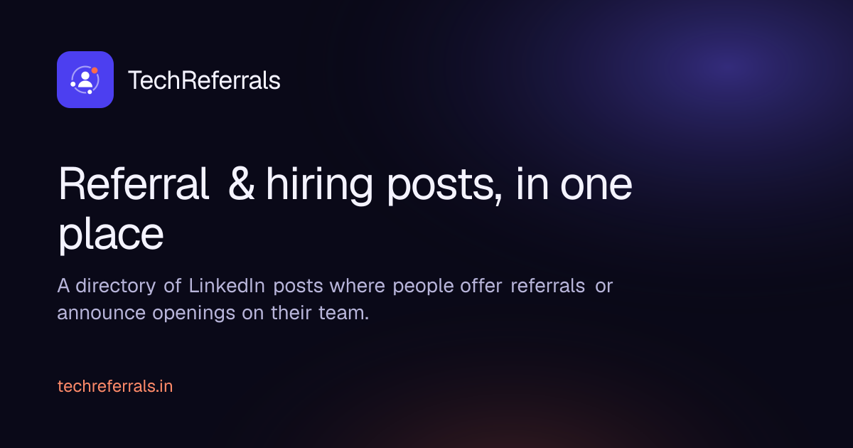 Tech Referrals screenshot 1