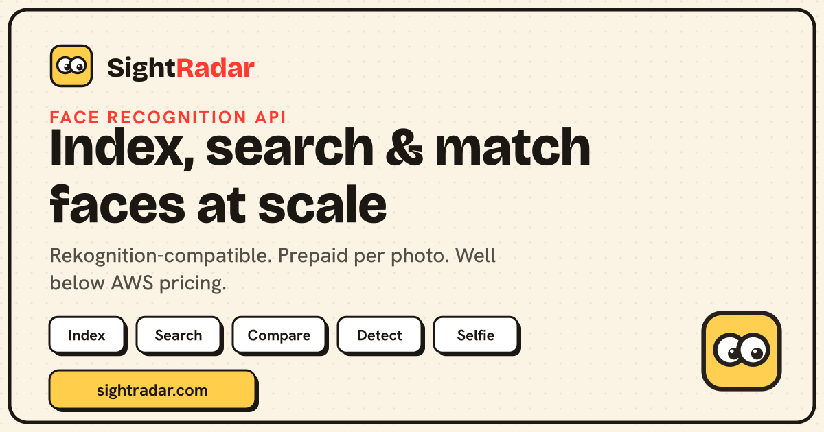SightRadar screenshot 1